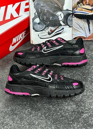 Nike p-6000 black pink