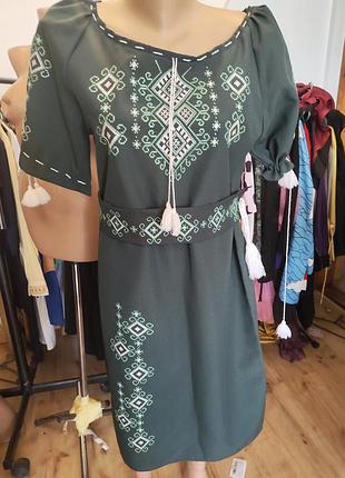 Сукня вишиванка жіноча  xl маркіза