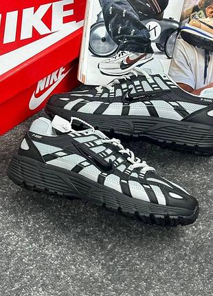 Nike p-6000 black grey