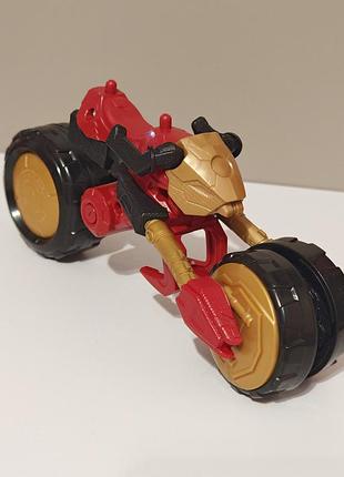 Marvel super hero bend & flex iron man flex rider motorcycle only 2019 hasbro 7