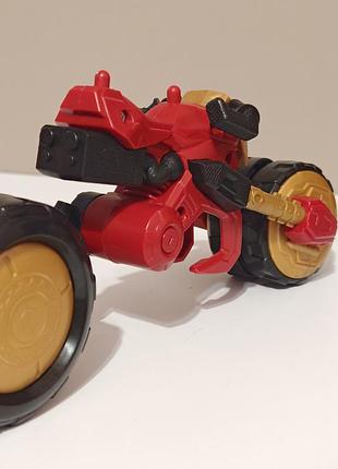Marvel super hero bend & flex iron man flex rider motorcycle only 2019 hasbro 9