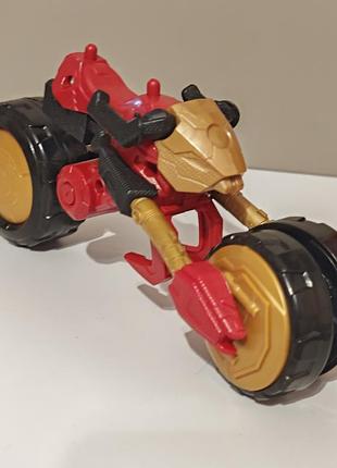 Marvel super hero bend & flex iron man flex rider motorcycle only 2019 hasbro 8
