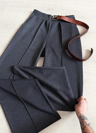 Классные широкие брюки паллацо oversize