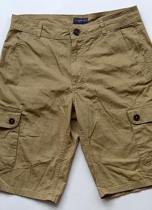 Милитари карго шорты craghoppers khaki cargo 32р