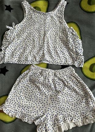 Zara літній костюм 98 розмір