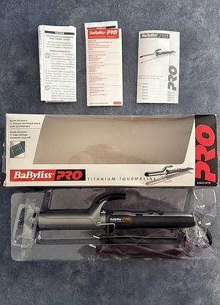 Нова професійна плойка babyliss pro titanium-tourmaline 32 мм (bab2274tte)