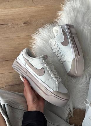 Кросівки nike court legacy lift smokey mauve  арт 0415