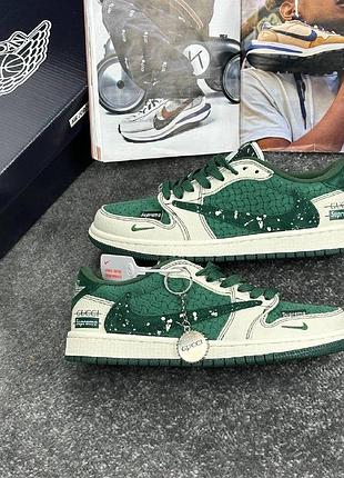Nike jordan 1 low x travis scott x gucci x supreme