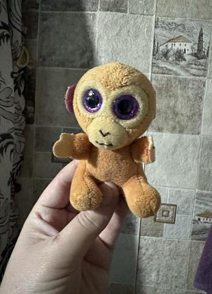 Плюшева мавпочка — колекційна іграшка mcdonald's ty teenie beanie boos під назвою «baby bongo» з 2017 року,