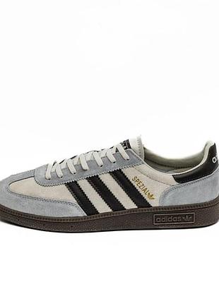 Мужские кроссовки adidas spezial light grey / smb+ 🔗
