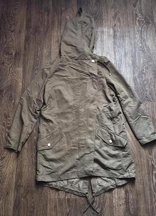 Стильный плащ парка bershka premium collection, размер s