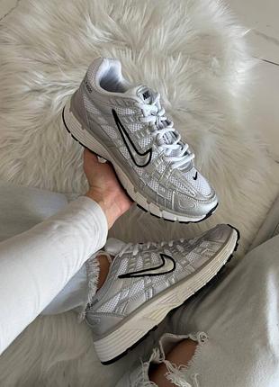 Жіночі кросівки nike p-6000 silver beige v1 / smb+ 🔗