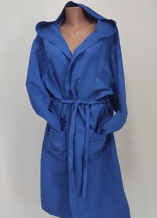 Тонкий халат с капюшоном m /l