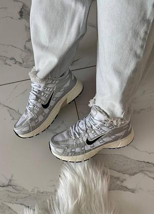 Мужские кроссовки nike p-6000 silver beige v2 / smb+ 🔗