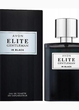 Туалетная водаavon elite gentleman in black 75 мл мужская