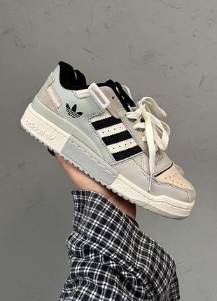 😍 женские кроссовки adidas forum low white/grey