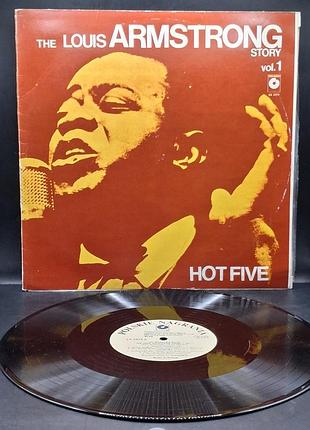 Louis armstrong &amp; his hot five /платівка /вініл /vinyl /vintage