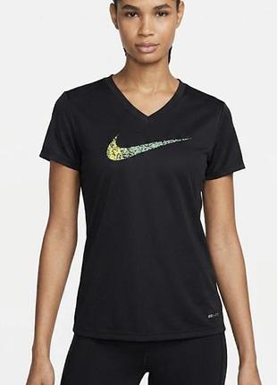 Nike dri fit оригинал футболка черная найк женская футболочка драй фит,жіноча чорна спортивна футболка найк nike оригінальна