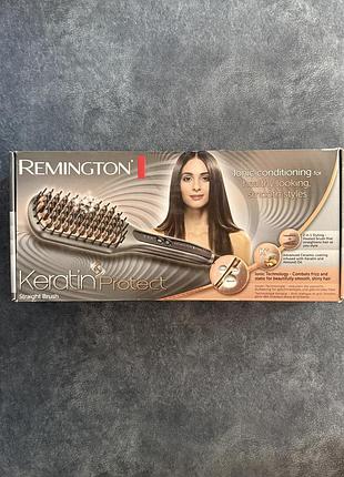 Електрична щітка-випрямляч remington cb7480 keratin protect (нова)