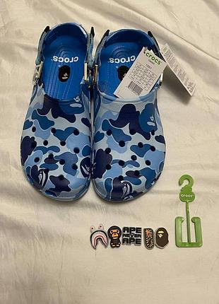 Тапки, crocs bape