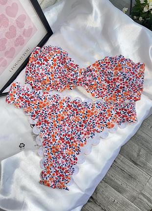 Купальник бандо рр xl shein