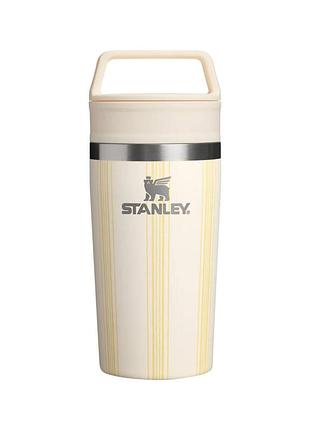 Термокружка stanley travel mug cafe-to-go cream picnic stripe 12oz/354ml