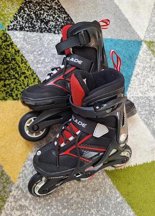 Ролики rollerblade spitfire combo black/red