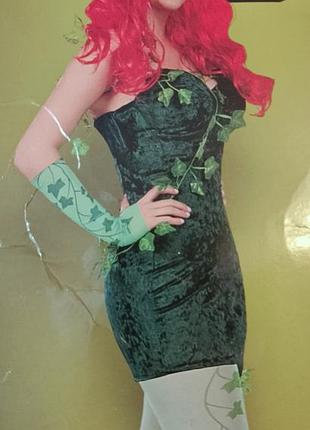 Ядовитая иви poison ivy 42-44 размер м костюм бэтмен официальных мерч