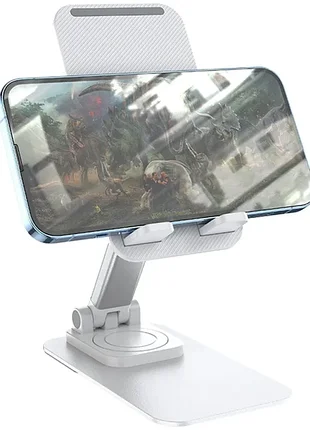 Подставка для телефона и планшета hoco ph50 белая 2