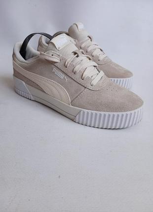 Замшевые кроссовки puma