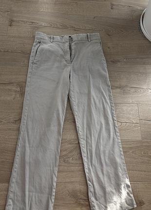 Льняні штани massimo dutti