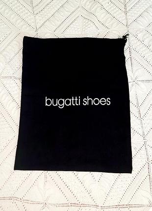 Пыльник bugatti shoes 30х38 см мешочек черный тканевый пильовик для взуття