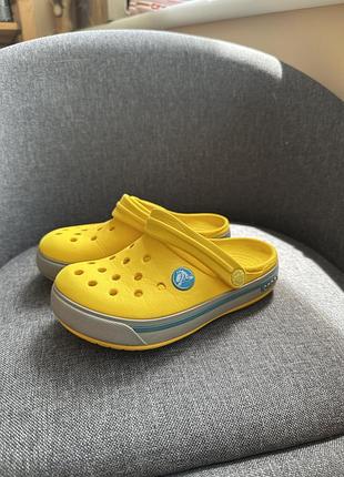 Crocs сабо жовті
