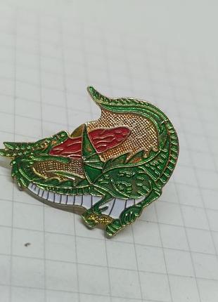 Брошь дракон.