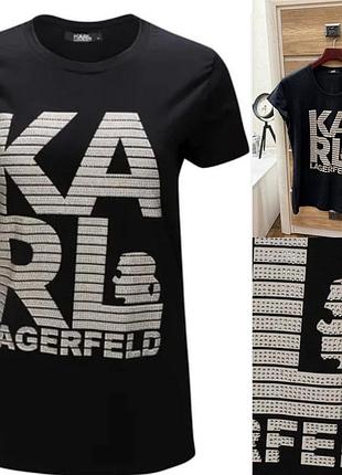 Футболка від бренду karl lagerfeld