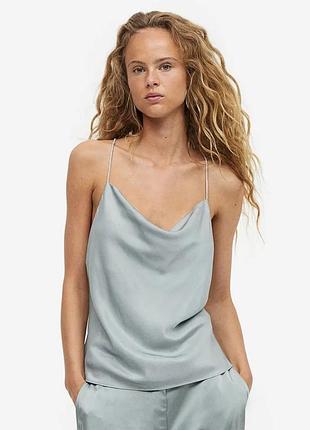 Сатинова маєчка. топ h&m