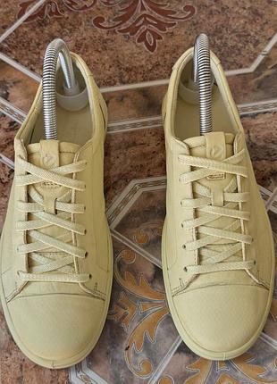 Ecco soft кросівки жіночі шкіряні ориг. р.38(24 см)