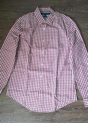Tommy hilfiger сорочка в клітинку - s