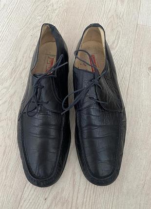 Шкіряні туфлі 👞👞 26,5-27см 2