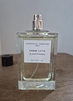 Ambre latte essential parfums розпив