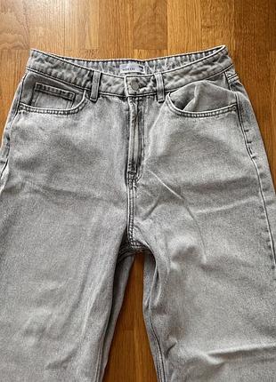 Джинси сірі wide leg sinsay розмір 40