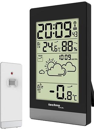 Метеостанція technoline ws9132 black (ws9132), чорний