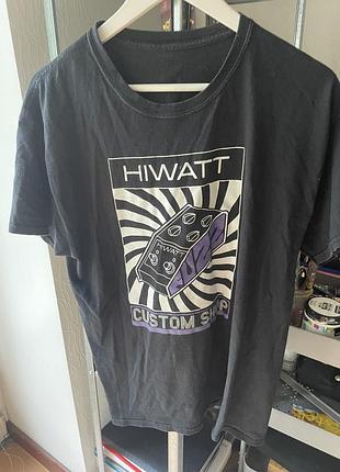 Футболка hiwatt custom shop