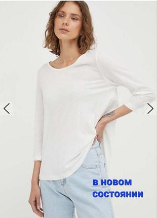 Новая блуза прямого свободного кроя с рукавами 3/4 из модала marc o'polo