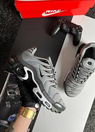 Мужские кроссовки nike air max plus new grey