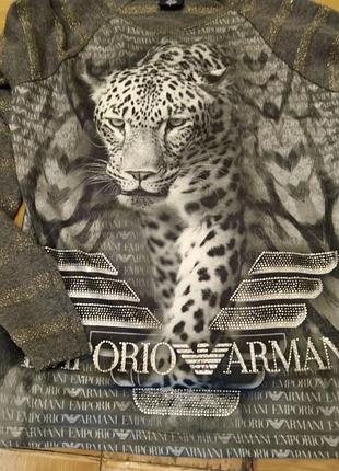 Armani (s). новий лонгслів із тигром