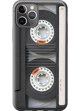 Чехол 2d пластиковый на телефон iphone 11 pro кассета "876t-1788-58250"