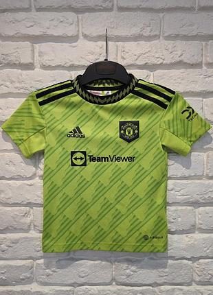 Футболка adidas manchester united на 3-4рокт, 104см