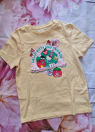 Футболка на дівчинку hello kitty