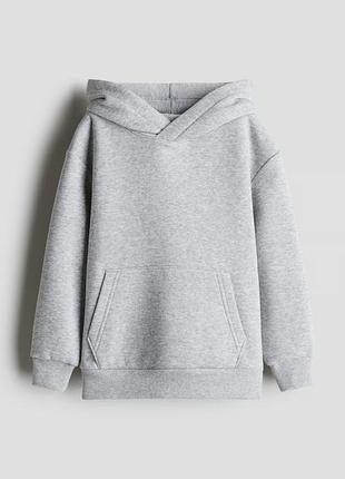 Тепла кофта з трикотажу на флісі h&m для хлопчика